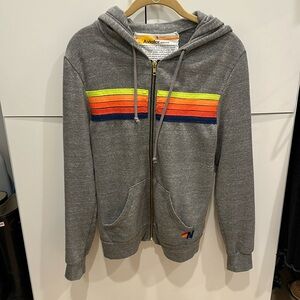 Aviator nation zip up hoodie